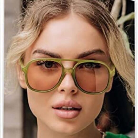 Accessories - Retro Aviator Sunglasses  